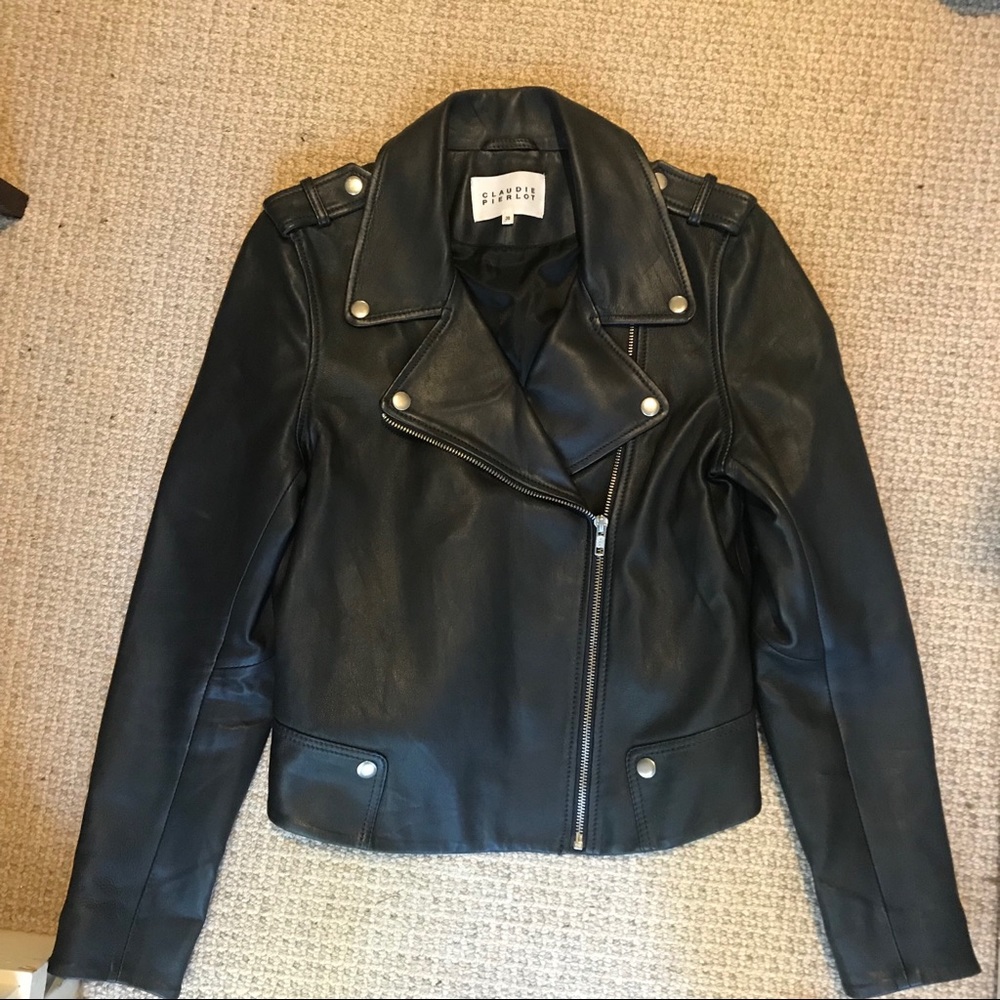 Claudie Pierlot Leather Jacket
